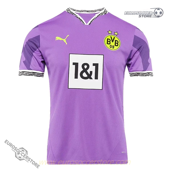 Goalkeeper Purple Jersey of Borussia Dortmund for the 24-25 Season