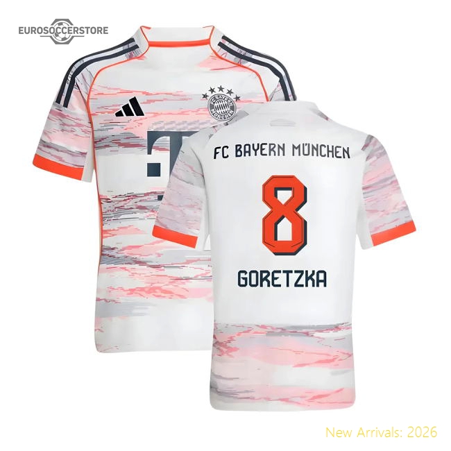 2025-2026 Bayern Munich Alternate Jersey (kids) (goretzka 8)