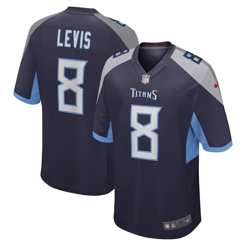 None Will Levis Tennessee Titans Dynamic Game Jersey Football Apparel