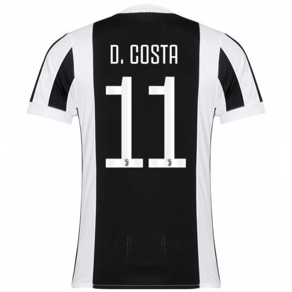 Juventus Home 201718 D Costa 11 Soccer Jersey Shirt - Official