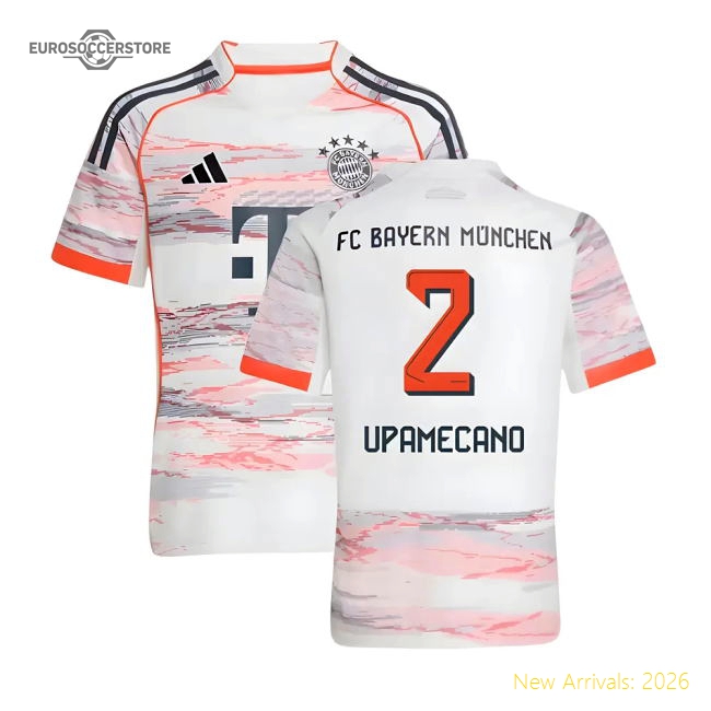 Bayern Munich Away Authentic Jersey Kids) (upamecano Lightweight