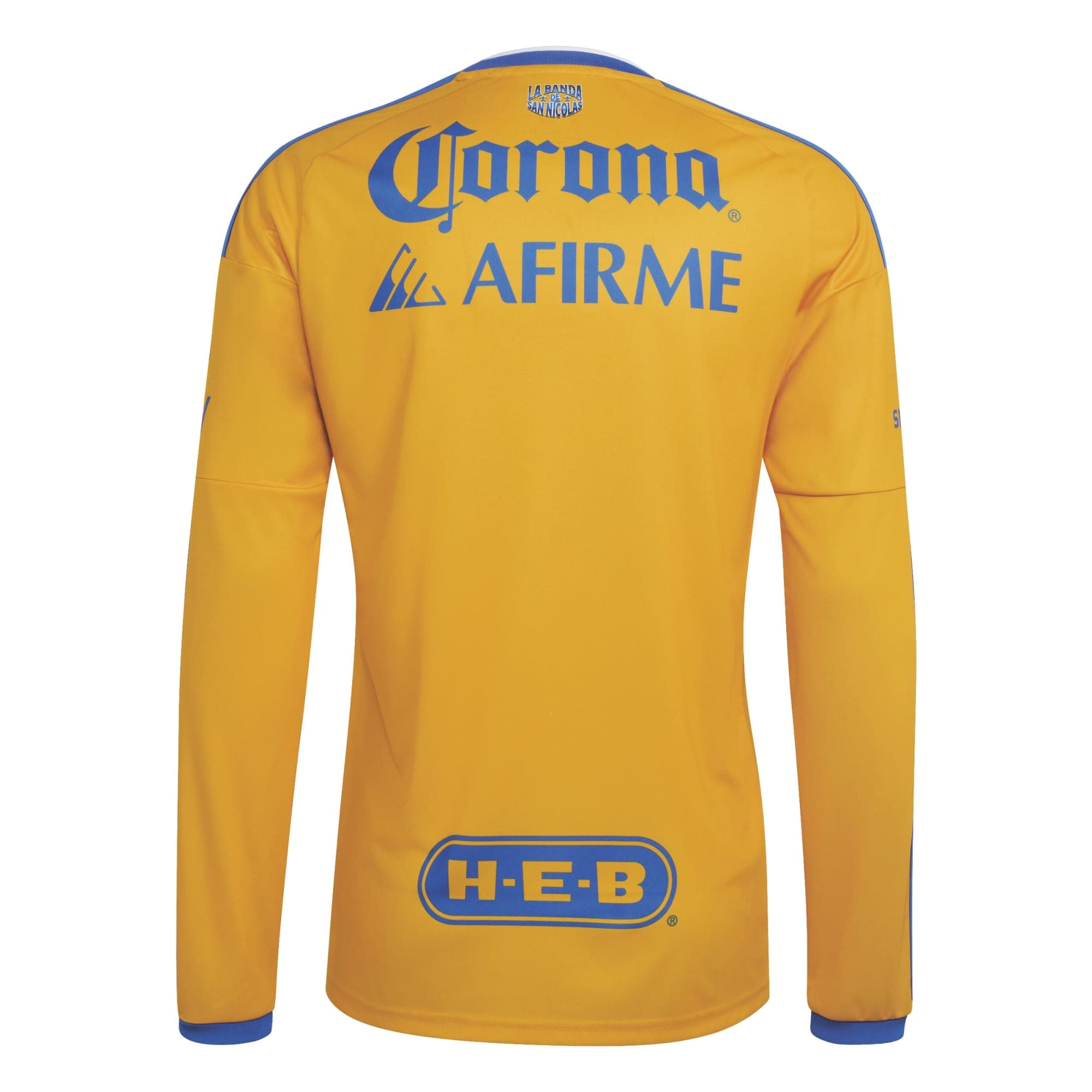 [ESK] Tigres UANL 2026/27 Home Replica Long Sleeve Jersey - Gold