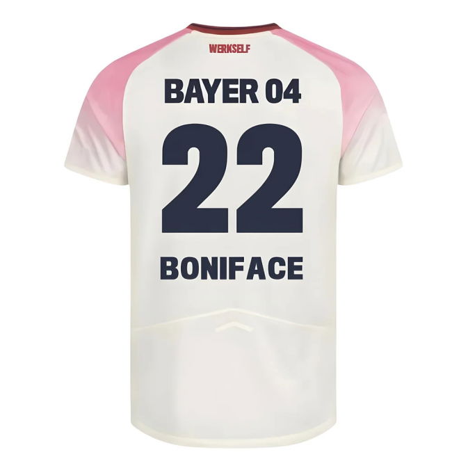 2025-2026 Bayer Leverkusen Professional Away - Retro Player Version -