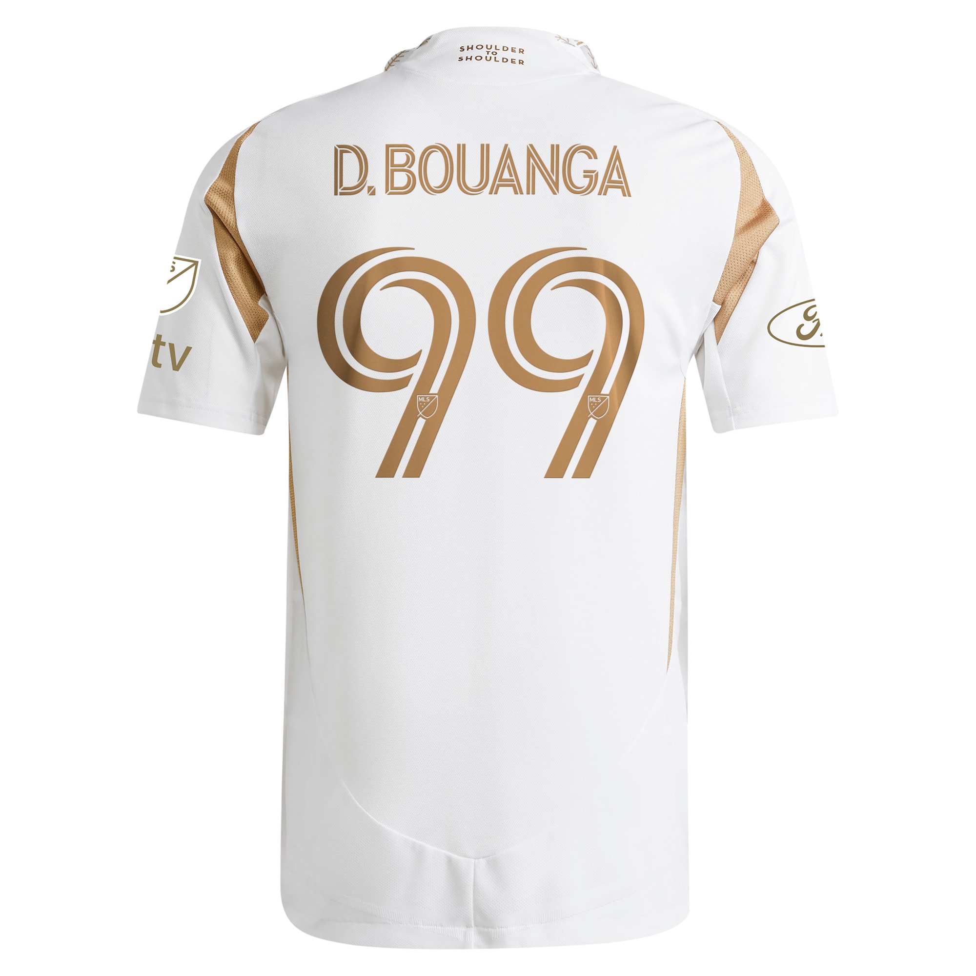 [ESK] Denis Bouanga LAFC 2025 Secondary Authentic Player Jersey - White