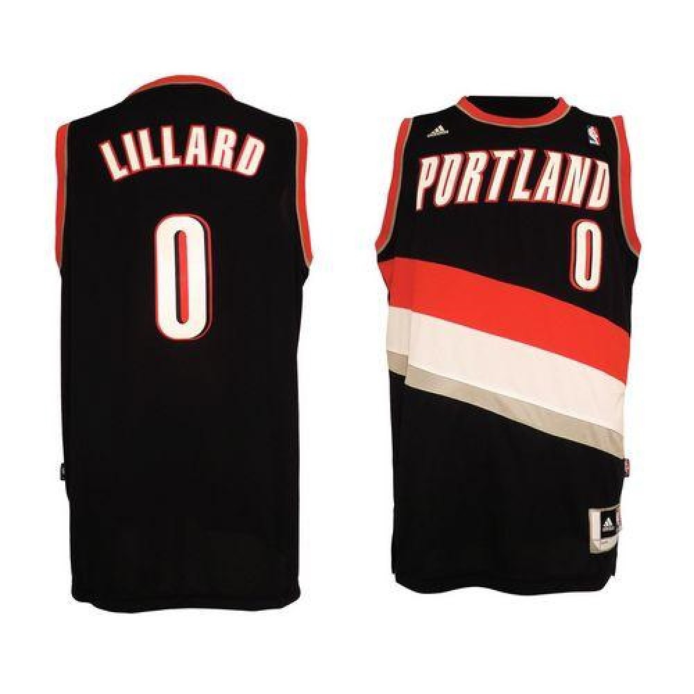 Collector's Item Exclusive Men's POR #0 Damian Black Basketball Jersey