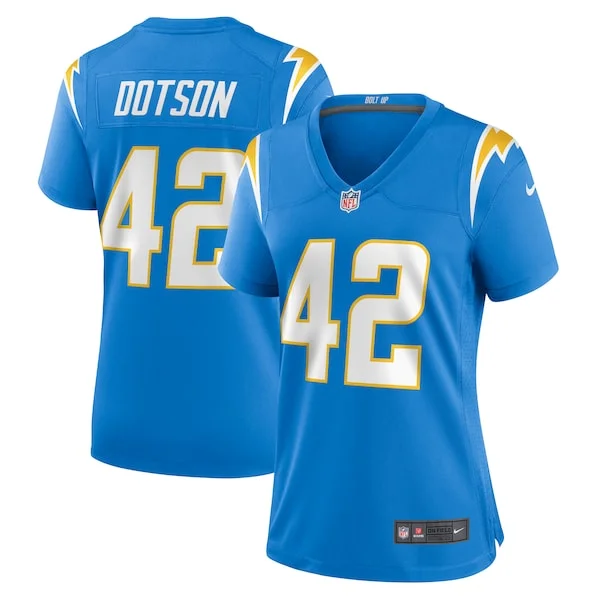 None Game NFL Jersey - Blue | Elite Football Apparel | NFL Football