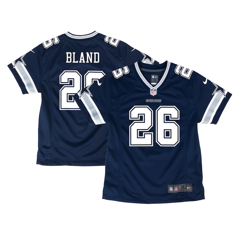 None DaRon Bland Team Captain DAL Cowboys Game-Ready Jersey for NFL Fa