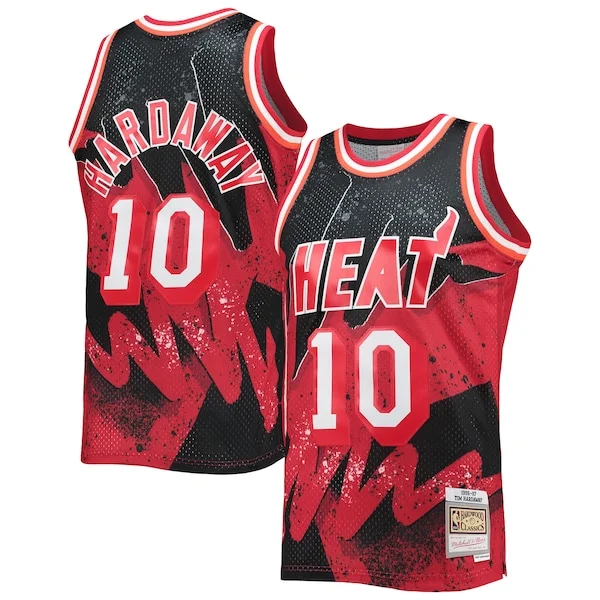 Tim Hardaway MIA Swingman Jersey - contemporary official athletic