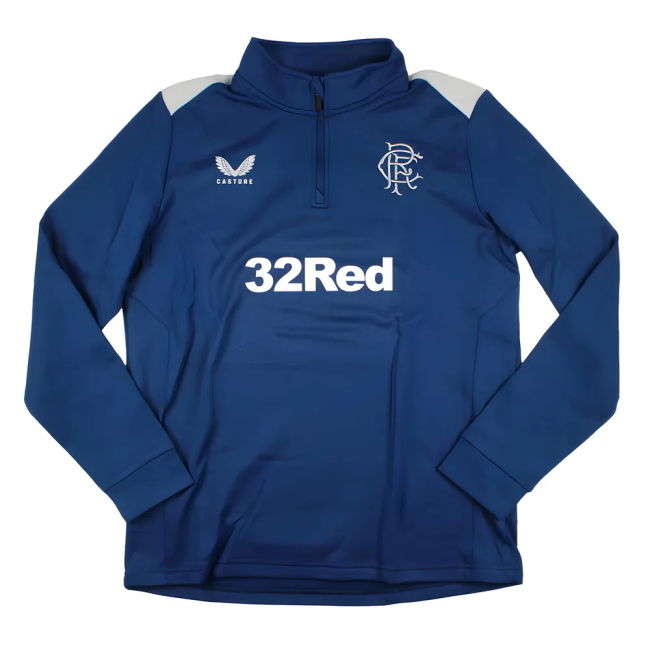 Top Quality Rangers Fc Workout Shirt C. Tevez #10 2024-2025 Seas (v8)