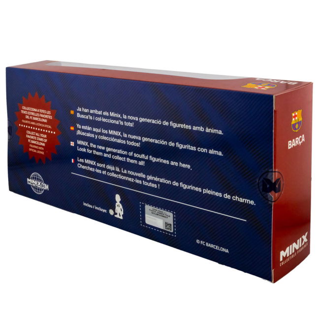 FC Barcelona MINIX Figures 7cm 5pk Jersey - Wear - Official- Future