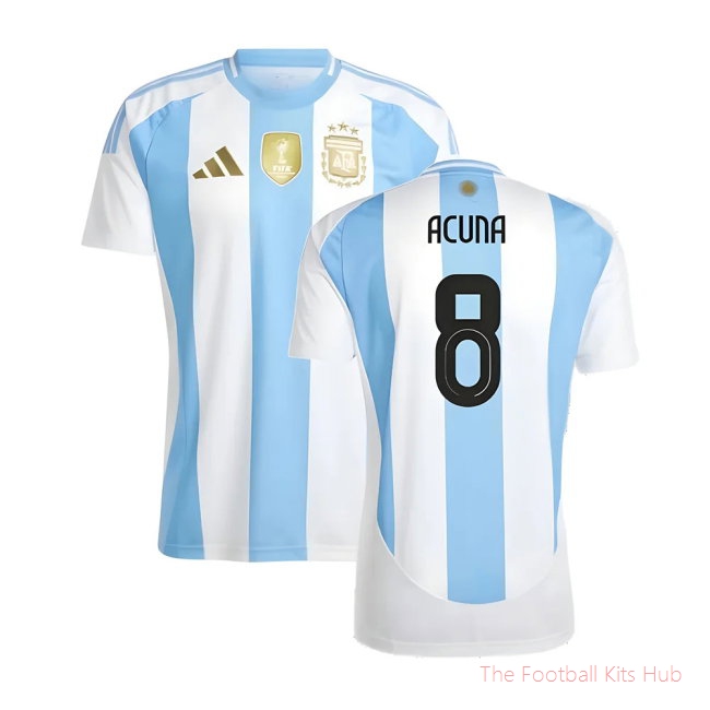 2024-2025 Argentina Home Shirt (ACUNA 8)