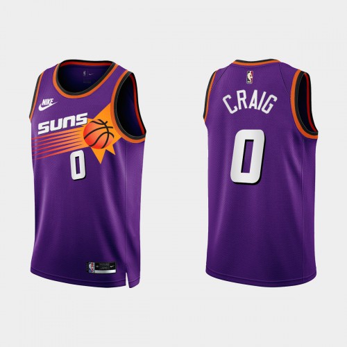 Suns Purple Phoenix Suns #0 Nike Jersey - Discounted NBA Fan Apparel