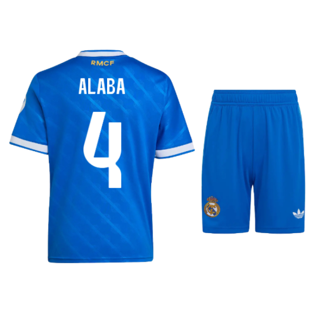 Camiseta Real Madrid 2025-2026 Tercer Hombres - Oficial Con Alaba 4