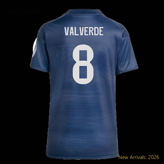Stylish Womens Football Team Valverde Jersey 2025-2026
