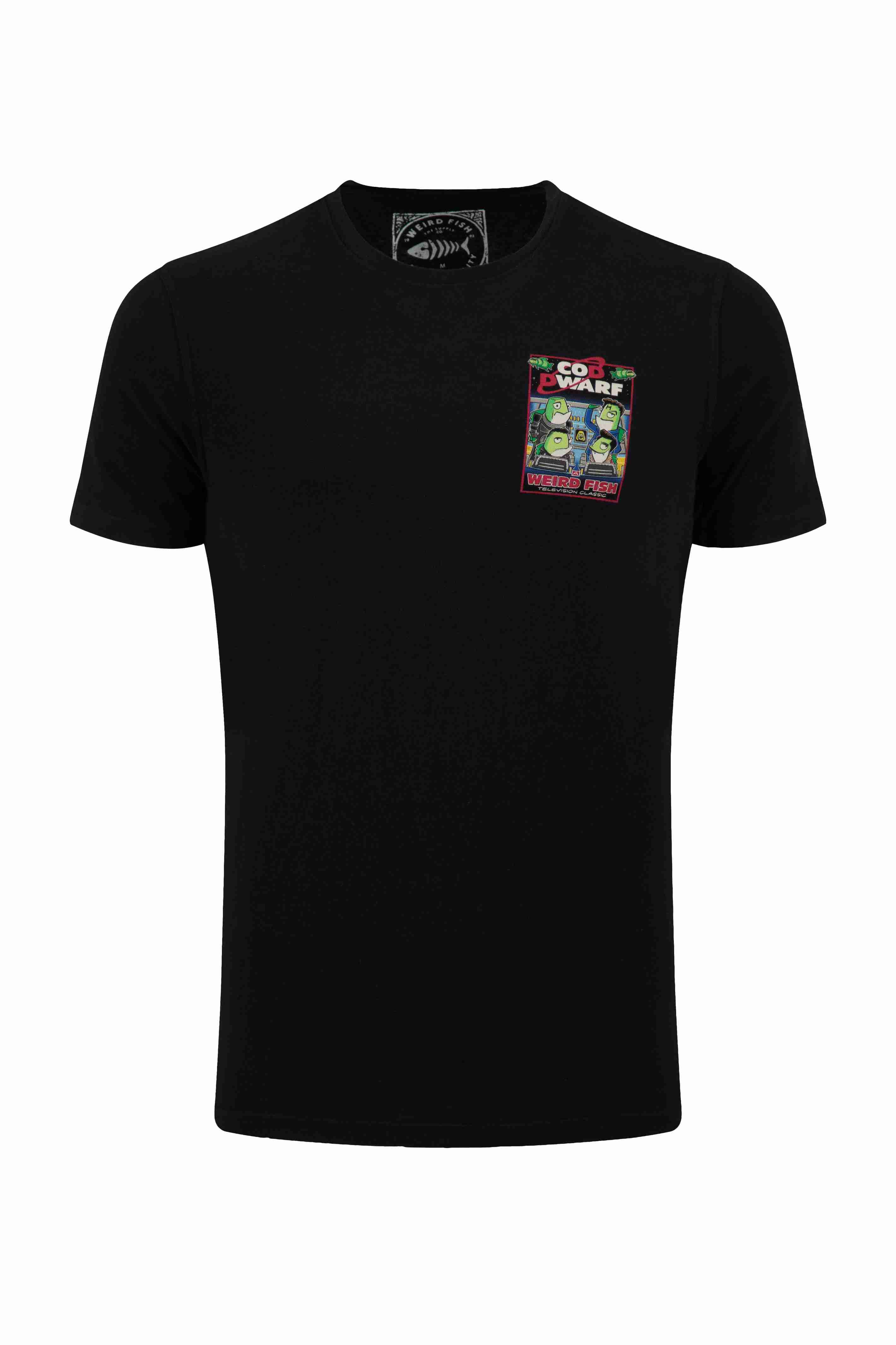 Cod Dwarf Back Print Artist T-Shirt Black