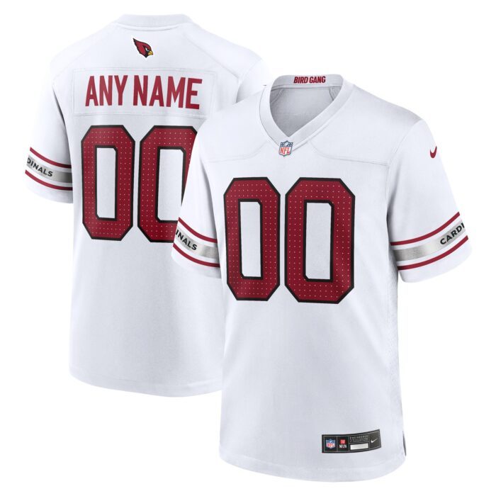 None Men's Champion AZ Cardinals Elite Jersey Game Day Wear