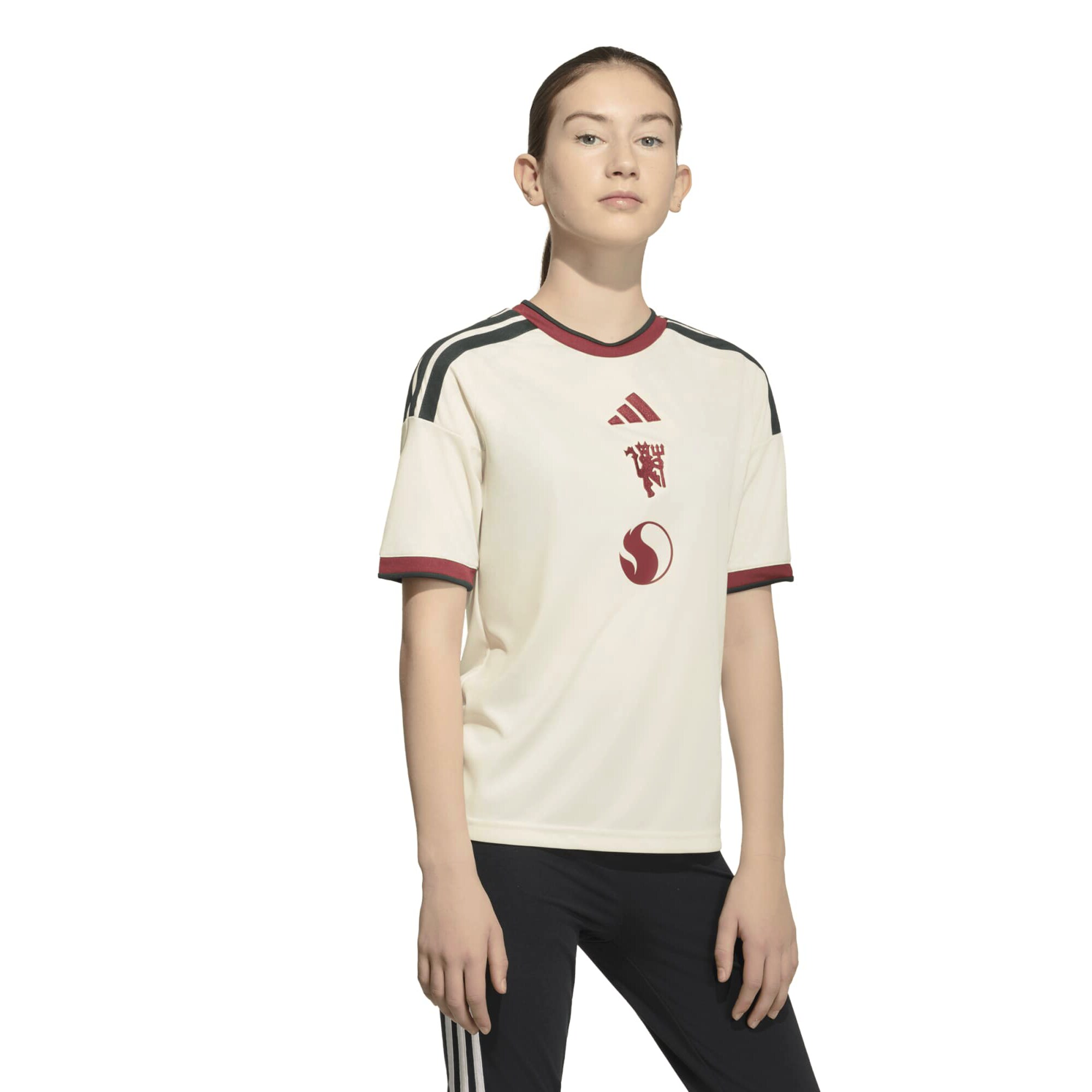 [LK] Manchester United Youth 2026/27 Third Replica Jersey - Cream