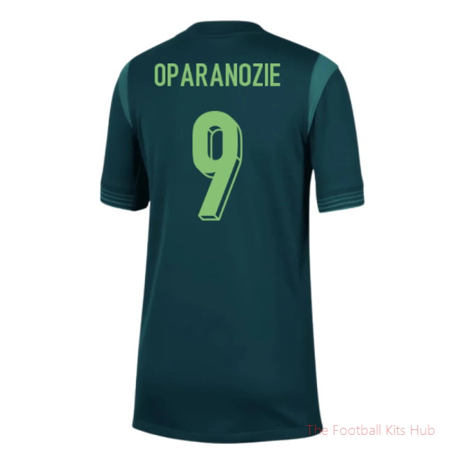 [LK] 2025/26 Nigeria Home Shirt (Womens Team) - Kids (Oparanozie 9)