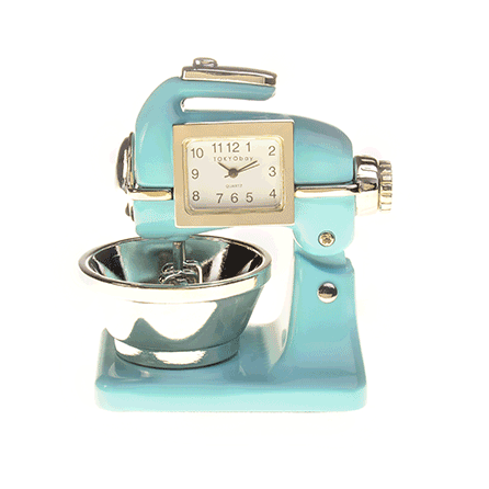 Mixer Clock | Light Blue