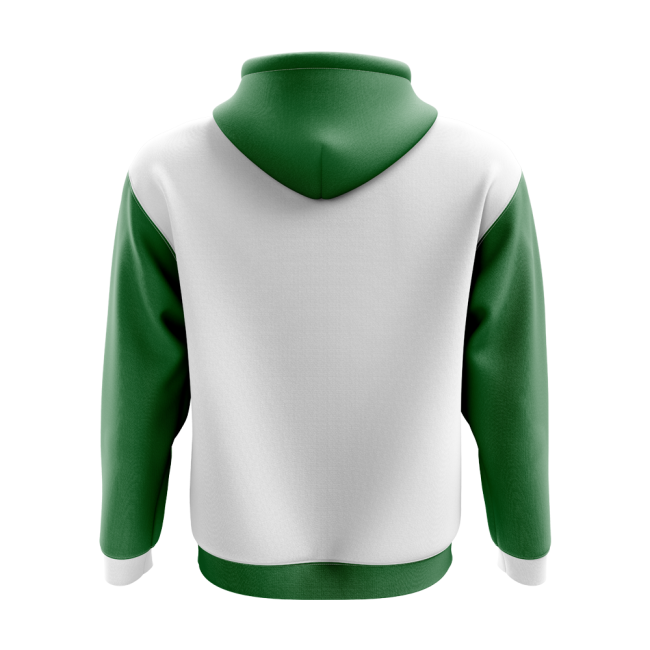 Premium Nigeria National Team Concept Country Football Hoody (white)