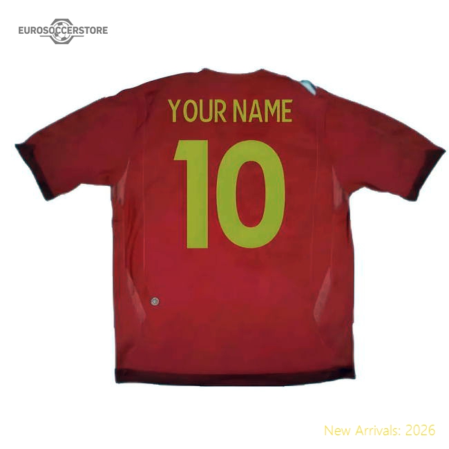 England 2006-08 Away Shirt (XLB 158cm) (Excellent) (Your Name)