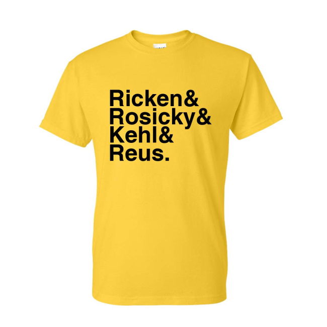 Borussia Dortmund Competitive Price T-Shirt (yellow) Quick Dry