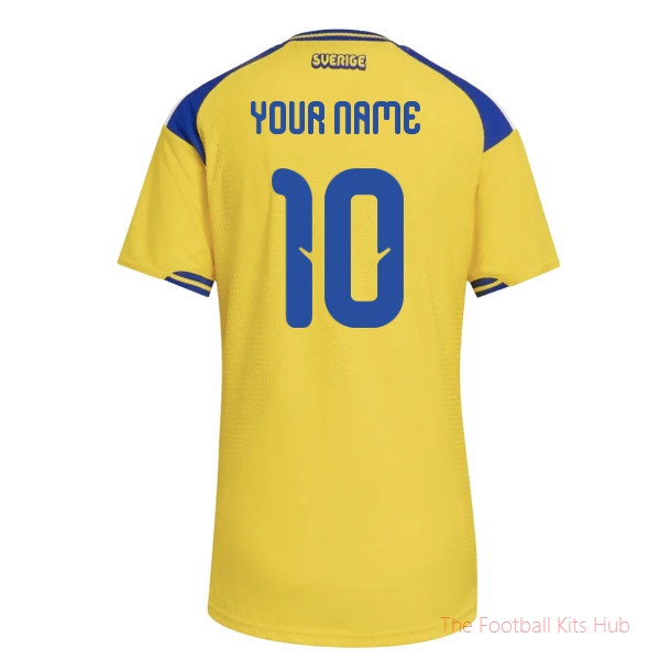 Premium Sweden 2026-2027 Home Shirt (Womens) (Your Name)