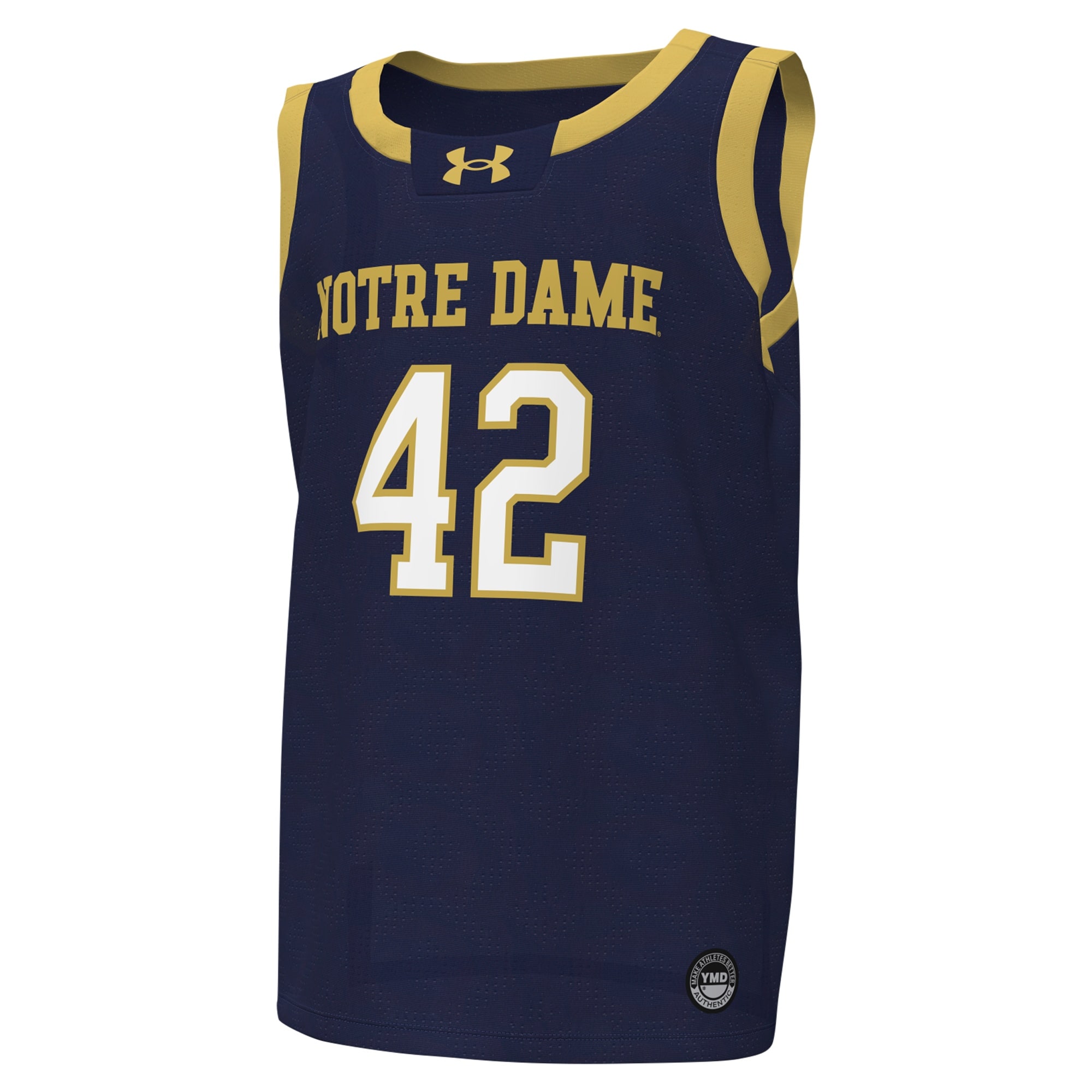 [DDG] #42Notre Dame Fighting Irish Youth Replica Basketball Jersey - Navy
