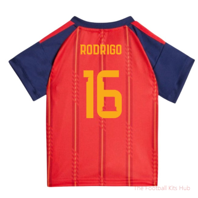 2026-2027 Spain Home Baby Kit (Rodrigo 16)