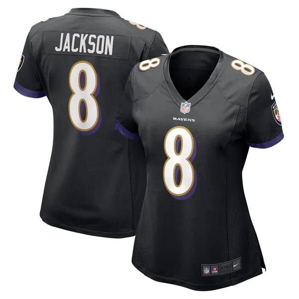 Baltimore Ravens Game NFL Jersey - Black | Authentic Football Apparel