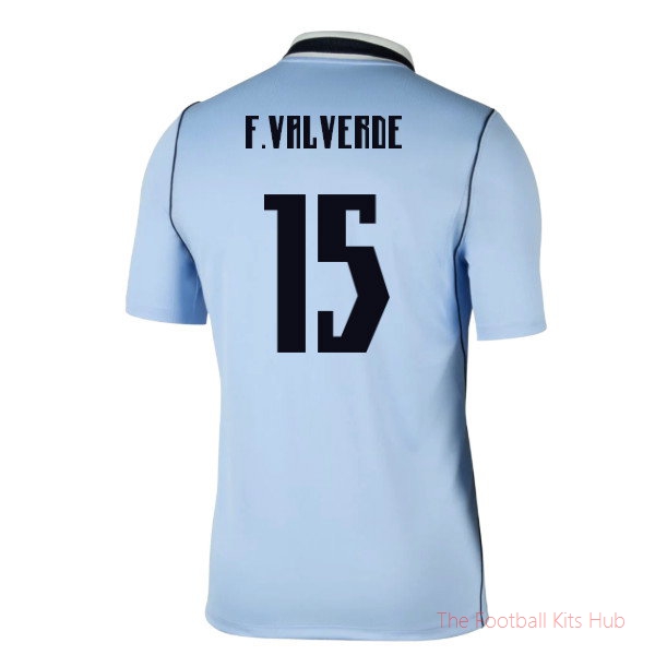 2026-2027 Uruguay Home Shirt (F.Valverde 15)