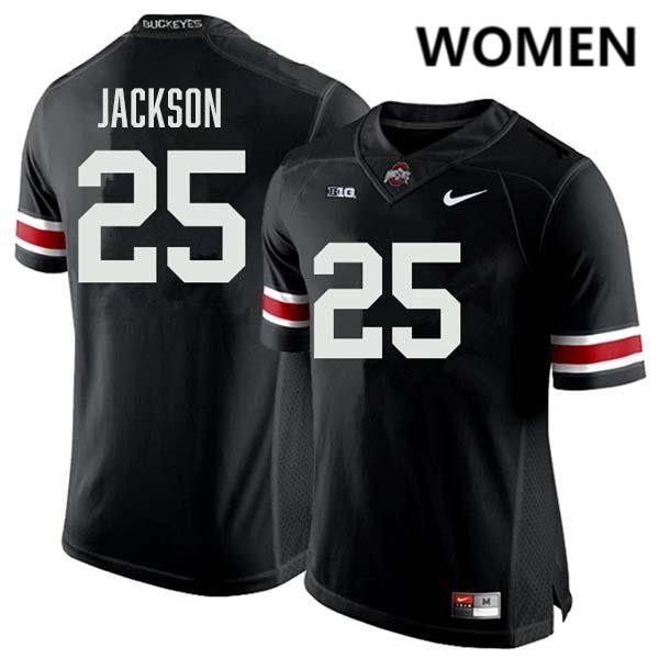 Women Ohio State Buckeyes #25 Bo Jackson Elite Football Jersey