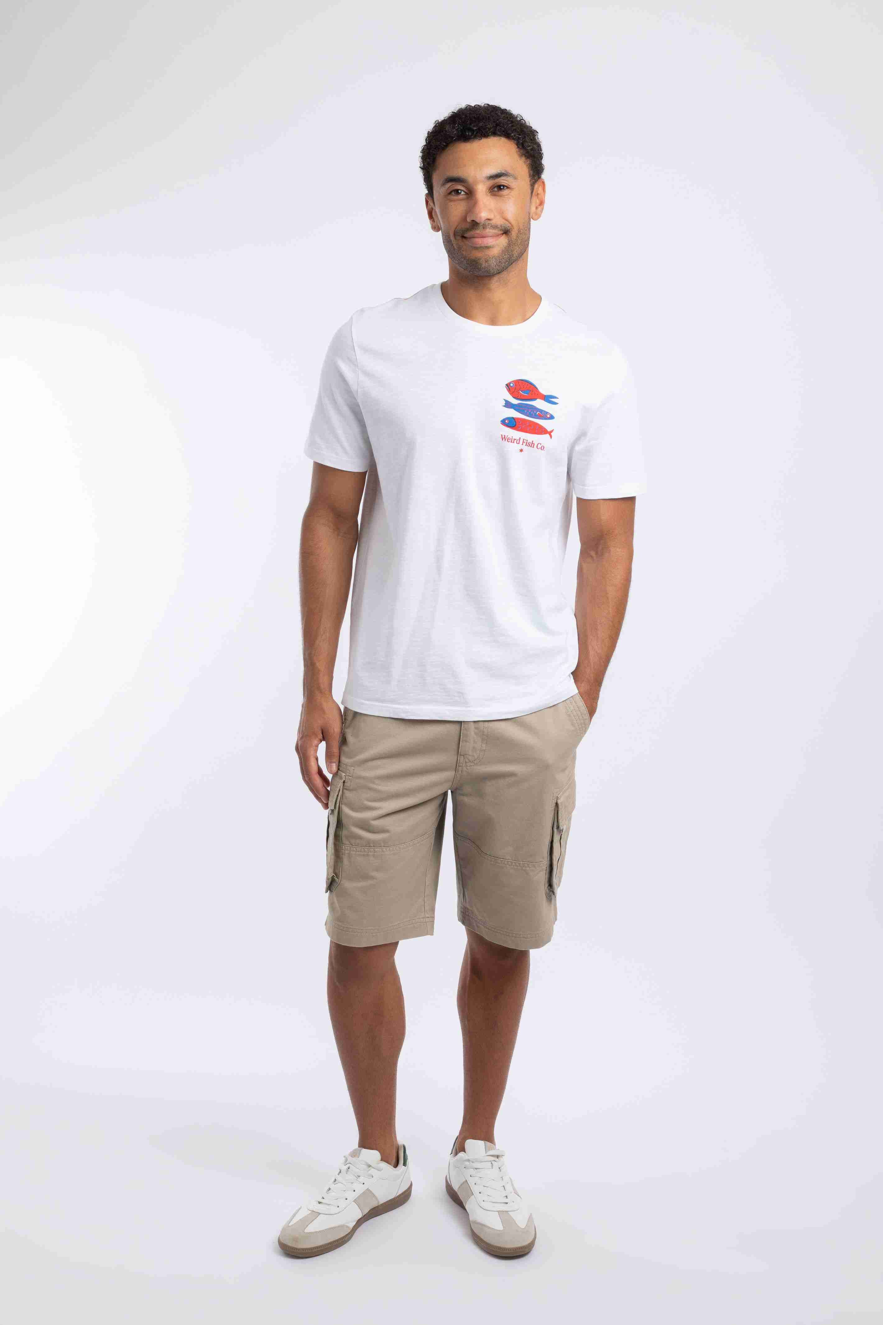 Food Festival Back Print Graphic T-Shirt White