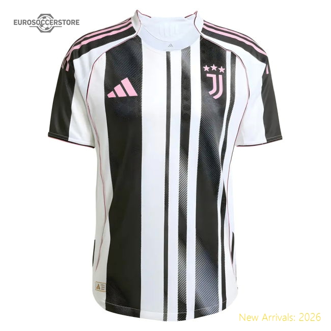 Authentic Best-Selling 2025-2026 Juventus Authentic Home Shirt