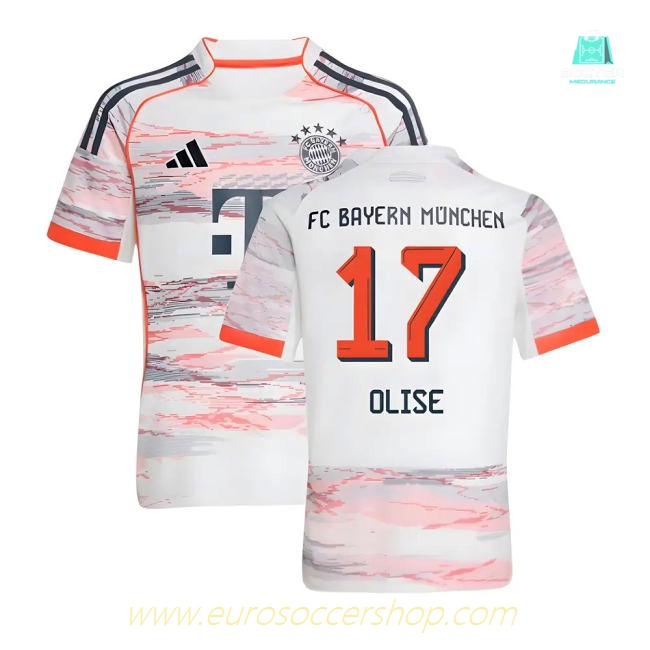 2025-2026 Bayern Munich Away Shirt (Kids) (Olise 17)