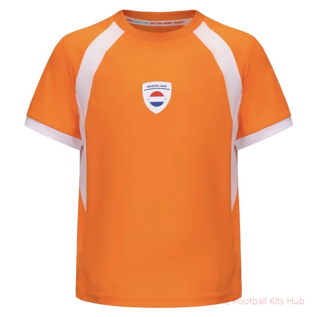 2025 Netherlands WEC Poly T-shirt (Orange) - Kids