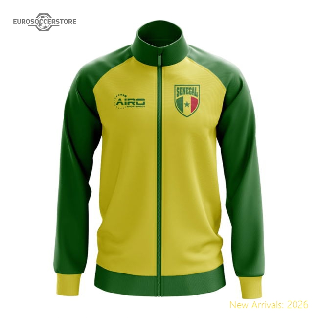 Teranga Lions Concept Football Track Jacket (yellow) - World Cup Edition