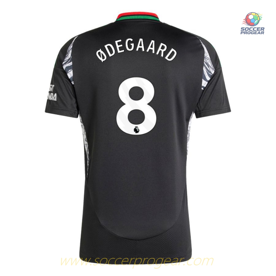 Arsenal Away Team Football Jersey 2024-2025 Season Ødegaard