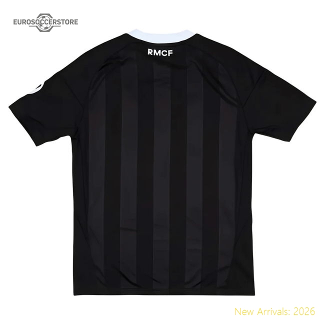 2025-2026 Real Madrid Third Goalkeeper Youth Kit (Black)