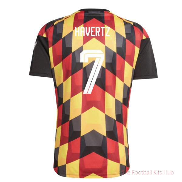 [SPK] 2026/27 Germany Home Pre-Match Shirt Black Havertz 7