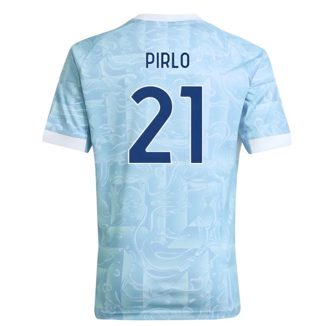 2025-2026 Juve Away Durable Shirt (Kids) (Pirlo 21) Lightweight