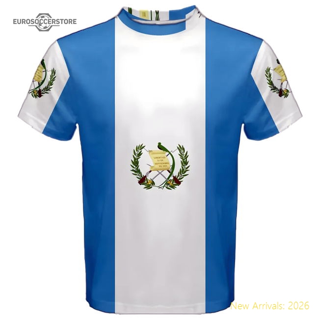 Superior Guatemala Flag Sublimated Sports Jersey - Great Value
