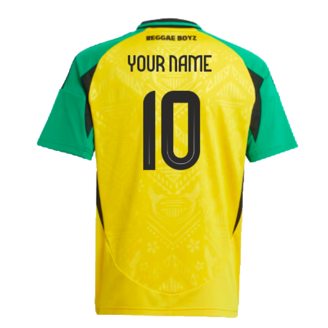 Kids Elite Style Jamaica Home Player Jersey 2024-2025