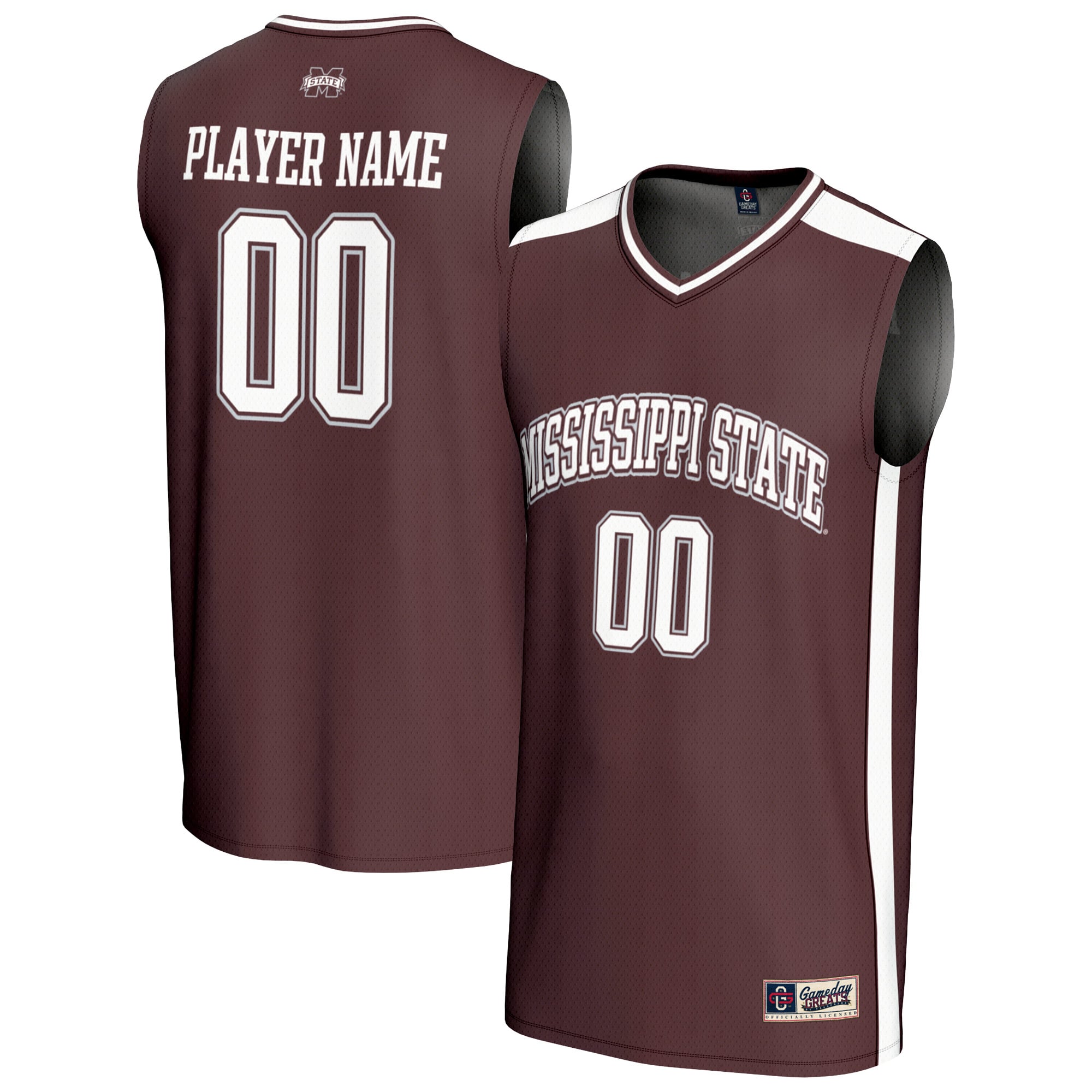 Mississippi State Bulldogs GameDay Greats Youth NIL Pick-A-Player Lightweight Men's Basketball Fashion Jersey - Maroon