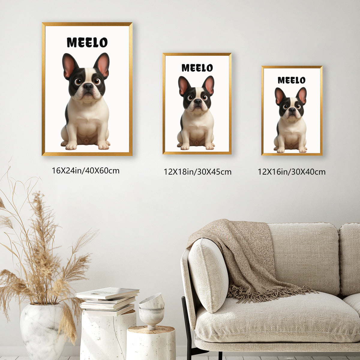 Comfortable Reggie - Personalized Vertical Framed Poster • Wall Decor...