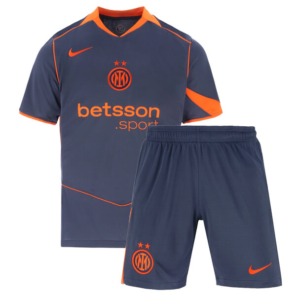 KIDS INTER MILAN 2526 THIRD FOOTBALL KITShirtShorts - Official