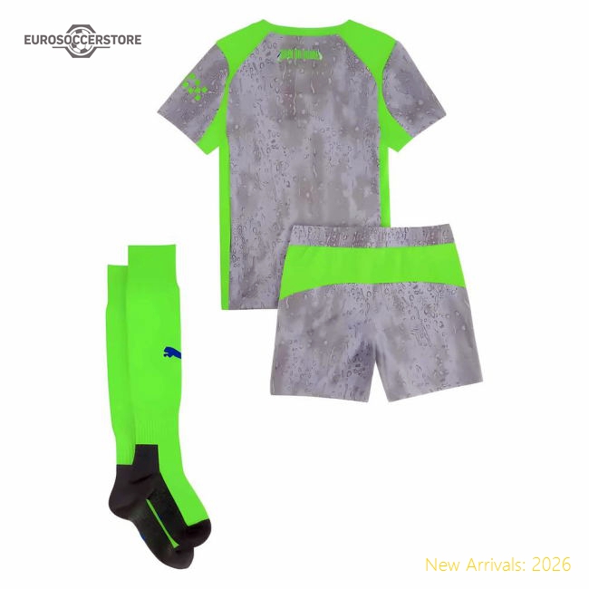 2025-2026 Man City Third Mini Kit (Wright Phillips 29)