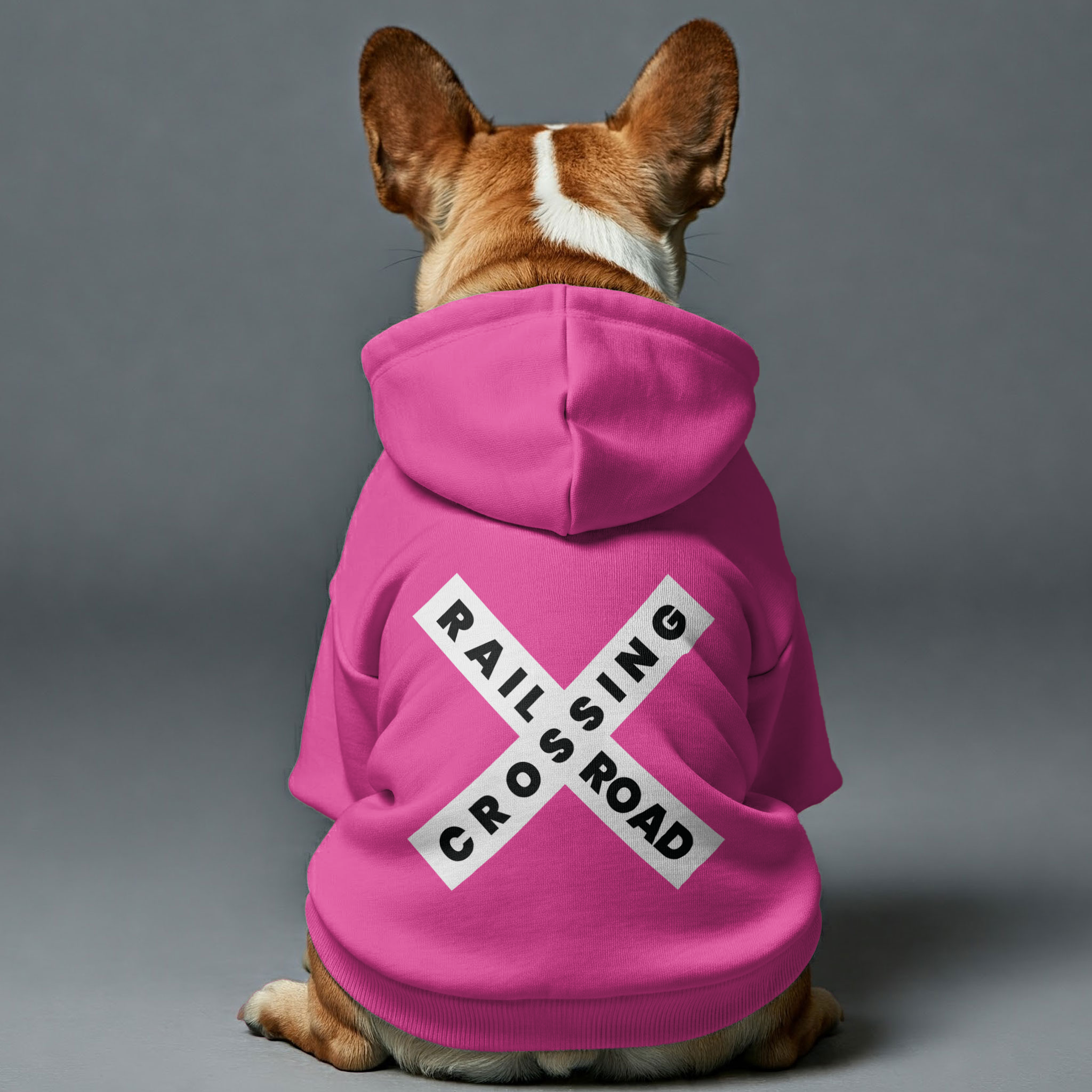 French Bulldog Railroad Crossing Personalized French Bulldog Hoodies