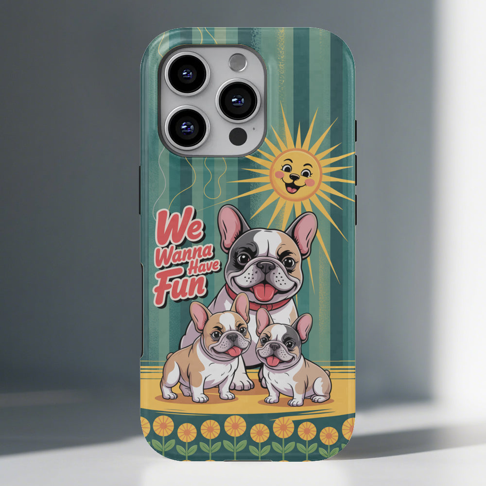 French Bulldog Bentley Dual Layer Iphone Case Cute Frenchie Essential