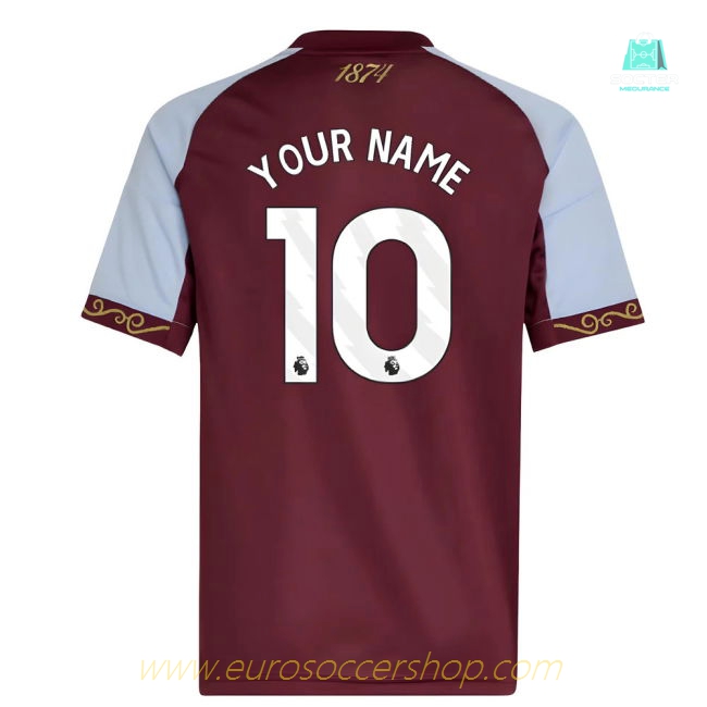 2025-2026 Aston Villa Home Shirt (Kids) (Your Name)